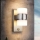 Eglo - Luz de parede com sensor LED de exterior 2xLED/6W IP44