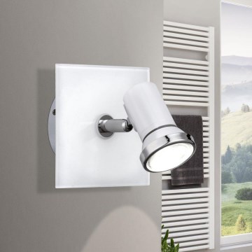 Eglo - Luz de parede de casa de banho LED 1 1xGU10-LED/3,3W/230V IP44