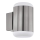Eglo - Luz de parede de exterior 1xE27/10W/230V cromo mate IP44