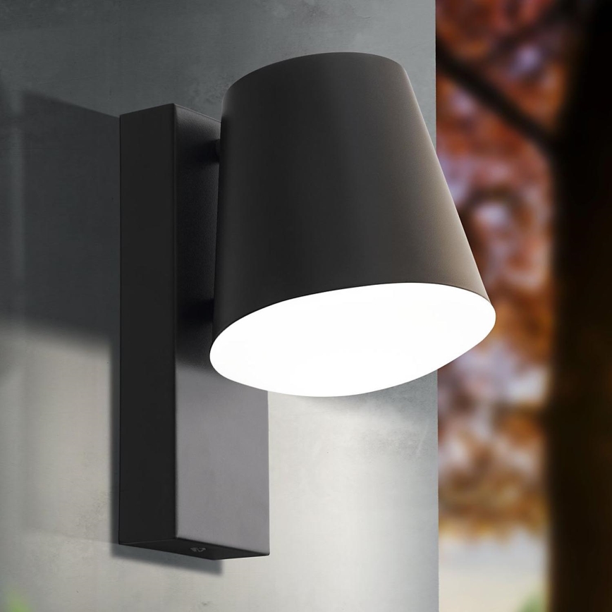 Eglo - Luz de parede de exterior 1xE27/10W/230V IP44