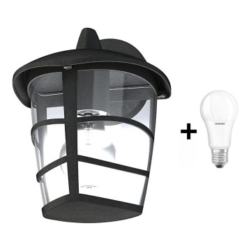 Eglo - Luz de parede LED de exterior 1xE27/8,5W/230V IP44