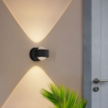 Eglo - Luz de parede LED de exterior 2xLED/2W/230V IP44