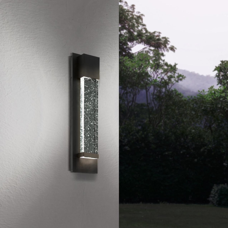 Eglo - Luz de parede LED de exterior 2xLED/3,3W/230V IP44