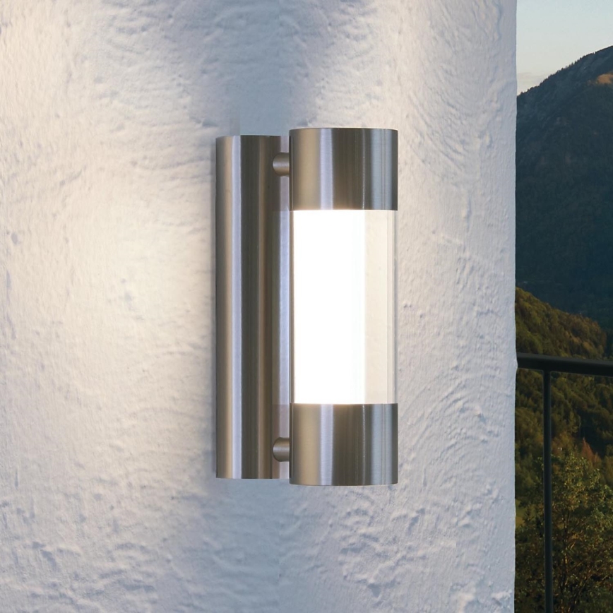 Eglo - Luz de parede LED de exterior 2xLED/3,7W IP44