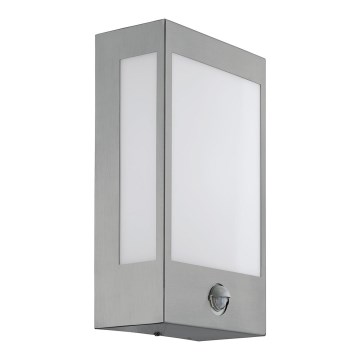 Eglo - Luz de parede LED de exterior com sensor 1 LED/12W IP44