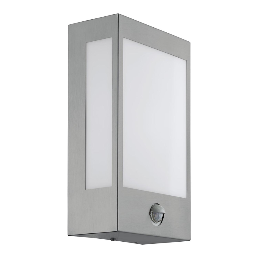 Eglo - Luz de parede LED de exterior com sensor 1 LED/12W IP44