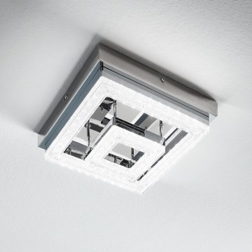 Eglo - Luz de teto de cristal LED LED/12W/230V