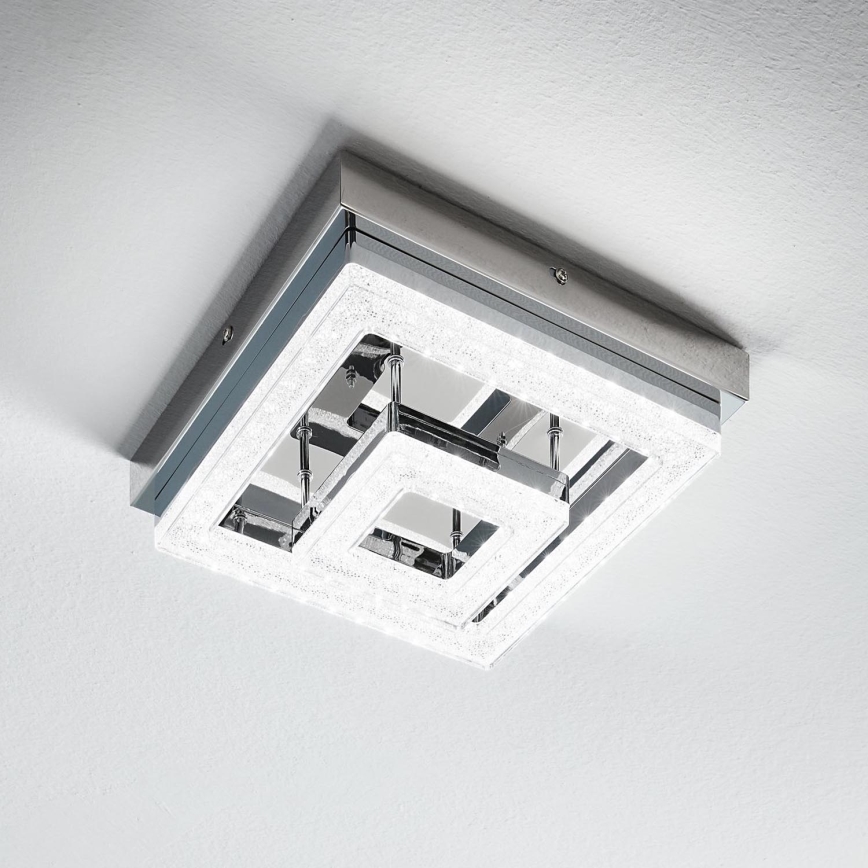 Eglo - Luz de teto de cristal LED LED/12W/230V