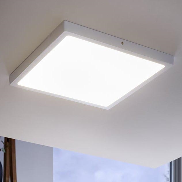 Eglo - Luz de teto LED 1xLED/25W/230V branco angular 4000K