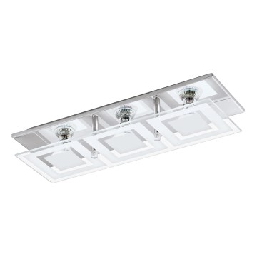 Eglo - Luz de teto LED 3xGU10-LED/3W/230V