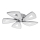 Eglo - Luz de teto LED 5xLED/6W/230V