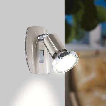 Eglo - Luz LED para uma ficha MINI 4 1xGU10-LED/3W/230V