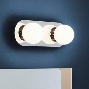 Eglo - Luz para casa de banho LED 2xLED/3,3W/230V IP44