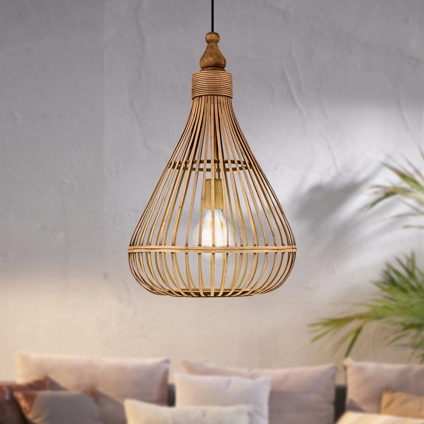 Eglo - Luz pendente 1xE27/60W