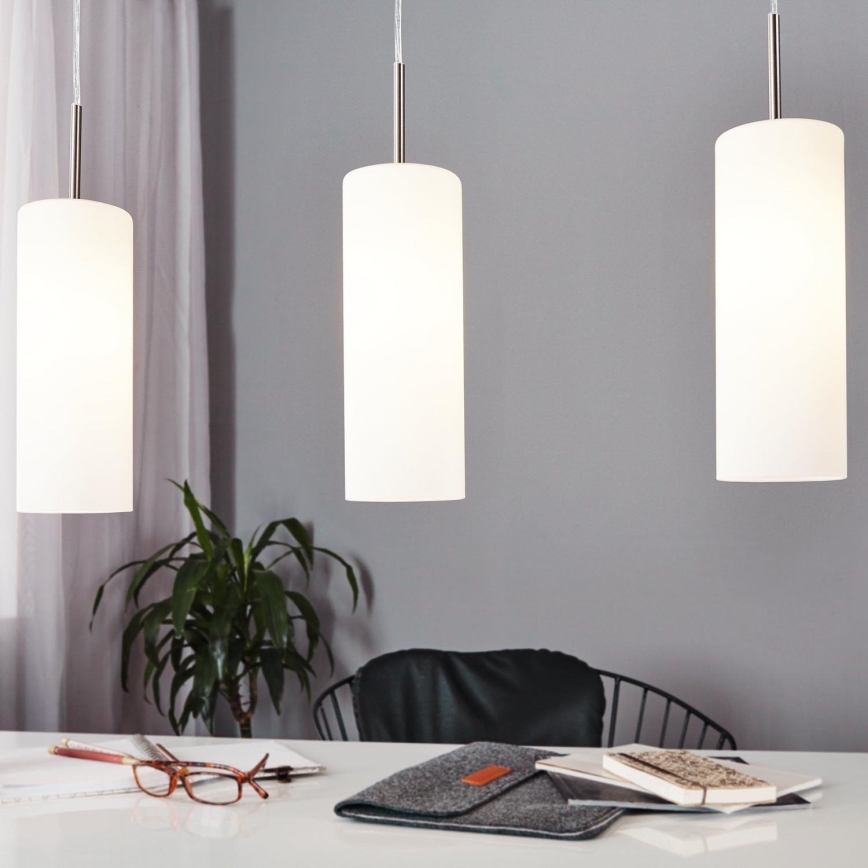 EGLO - Luz pendente 3 3xE27/60W