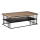Eglo - Mesa de centro 36x100 cm castanho/preto - FSC certificado