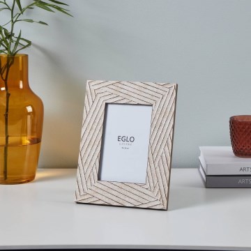 Eglo - Moldura para foto 10x15 cm bege