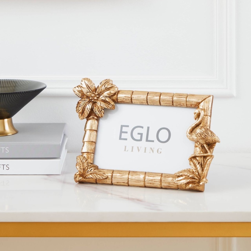 Eglo - Moldura para foto 10x15 cm dourado