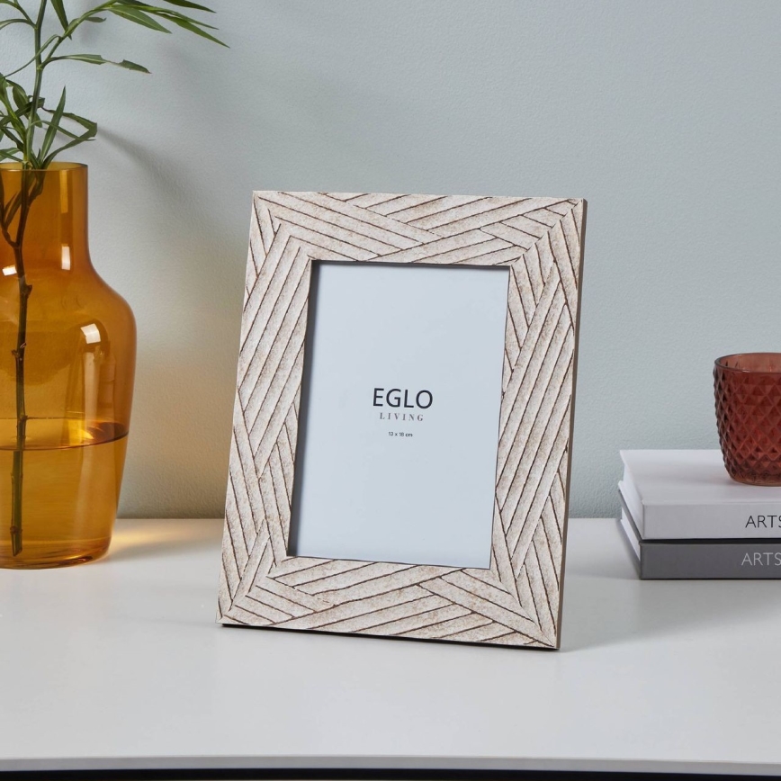 Eglo - Moldura para foto 13x18 cm bege