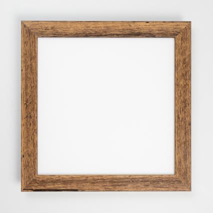 Eglo - Painel integrado LED RGB com regulação SALOBRENA-C WOOD LED/24W/230V 2700-6500K 49,5x49,5 cm castanho + comando