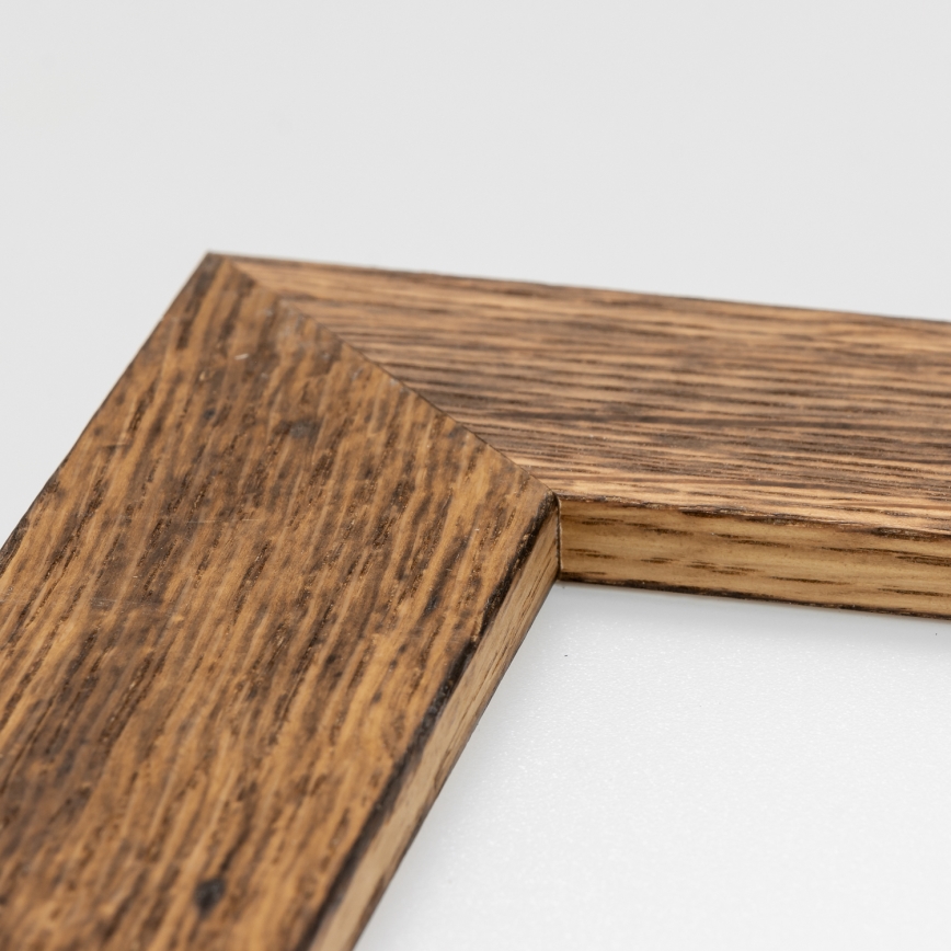Eglo - Painel integrado LED RGB com regulação SALOBRENA-C WOOD LED/24W/230V 2700-6500K 49,5x49,5 cm castanho + comando