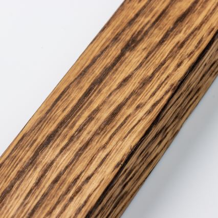 Eglo - Painel integrado LED RGB com regulação SALOBRENA-C WOOD LED/24W/230V 2700-6500K 49,5x49,5 cm castanho + comando