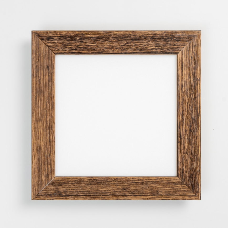 Eglo - Painel integrado LED RGBW com regulação SALOBRENA-C WOOD LED/16W/230V 2700-6500K 34x34 cm castanho + comando