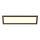 Eglo - Painel integrado LED SALOBRENA-RW WOOD LED/34W/230V 2700/4000K 124x34 cm castanho escuro