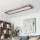 Eglo - Painel LED RGBW com regulação SALOBRENA-C WOOD LED/31W/230V 2700-6500K 34x124 cm castanho escuro + comando