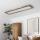 Eglo - Painel LED RGBW regulável para montagem à superfície/rebaixado SALOBRENA-C WOOD LED/34W/230V 2700-6500K 34x124 cm castanho + comando
