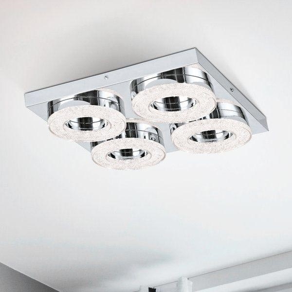 Eglo - Plafon LED 4xLED/4W/230V