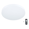 Eglo - Plafon LED regulável-A LED/24W/230V + comando à distância