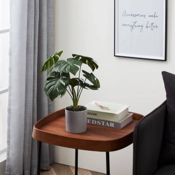 Eglo - Planta artificial num vaso 42x30 cm monstera