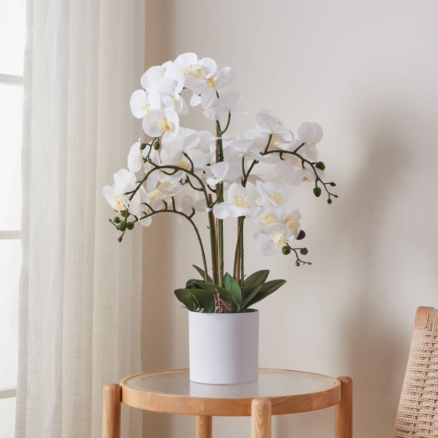 Eglo - Planta artificial num vaso 65x50 cm orquídea
