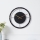 Eglo - Relógio de parede 1xAA diâmetro 40 cm preto/dourado
