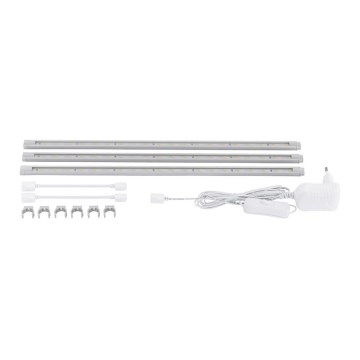 EGLO - SADA3x Tira LED 117cm LED 3x1,6W (20 LED) branco