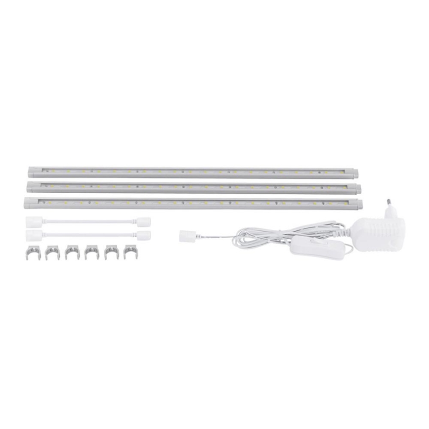 EGLO - SADA3x Tira LED 117cm LED 3x1,6W (20 LED) branco