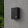 Eglo - Sensor de crepúsculo 2-100 lux preto IP44