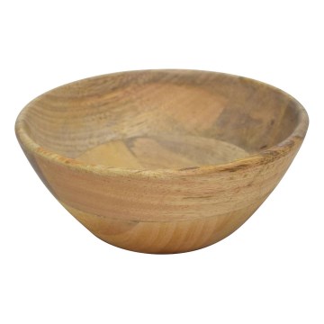 Eglo - Taça de madeira diâmetro 18,5 cm castanho