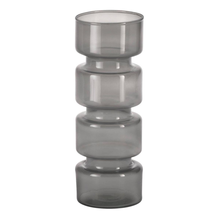 Eglo - Vaso de vidro 26x90 cm cinzento