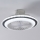 Eglo - Ventoinha de teto LED com regulação LED/25,5W/230V branco/cinzento 2700-6500K + comando