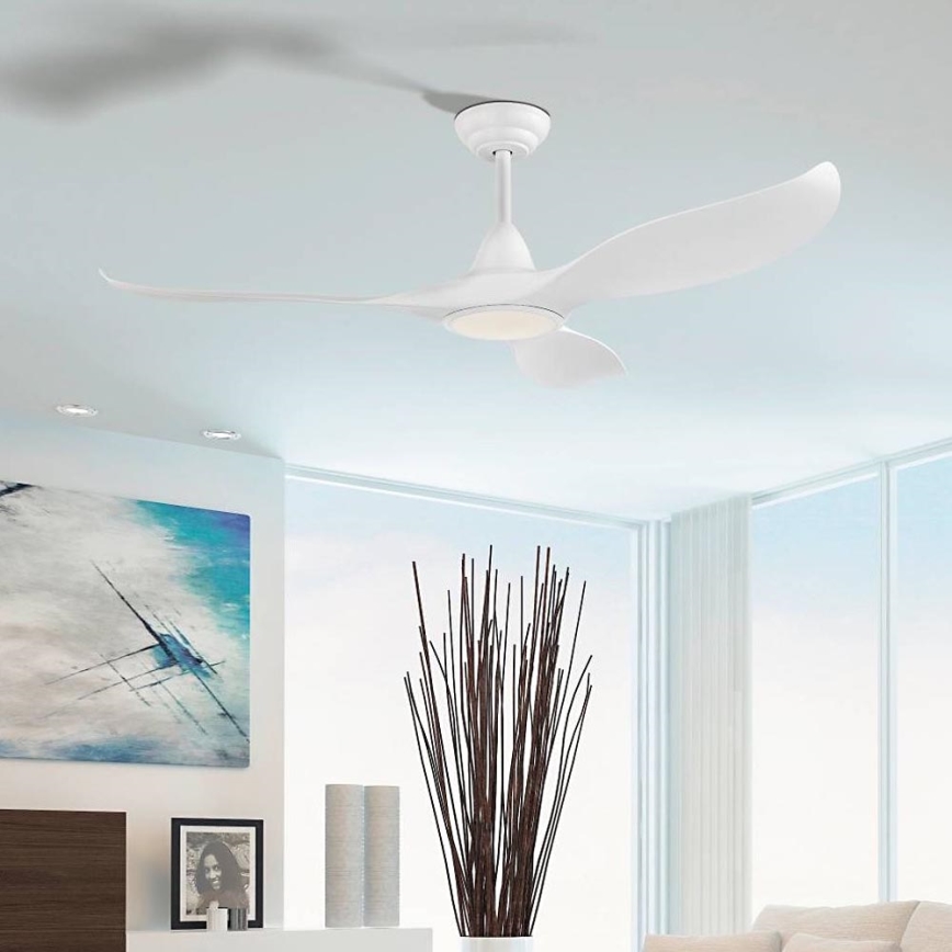 Eglo - Ventoinha de teto LED LED/15W/230V + comando