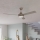 Eglo - Ventoinha de teto LED LED/20W/230V + controlo remoto