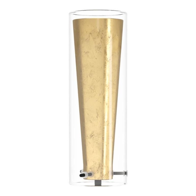 Eglo - Vidro de substituição para candeeiro de mesa e candeeiro PINTO inner/dourado