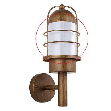 Eglo - Vidro de substituição para candeeiro de parede MINORCA diâmetro 10 cm