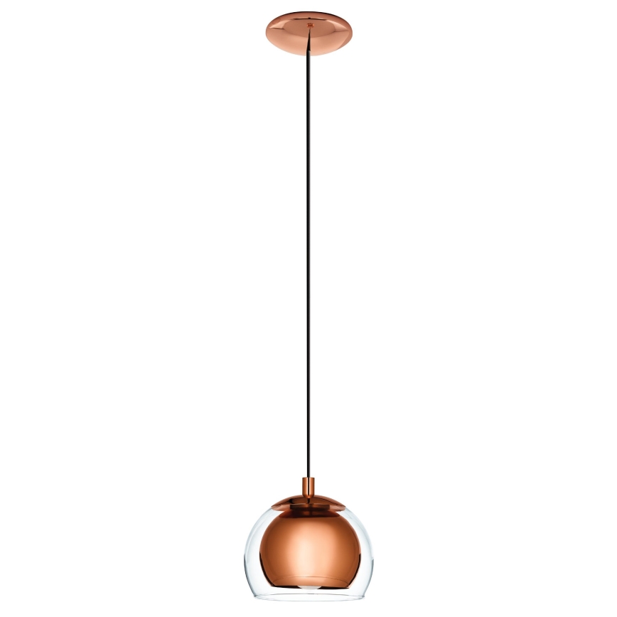 Eglo - Vidro de substituição para candeeiro ROCAMAR exterior diâmetro 19 cm transparente