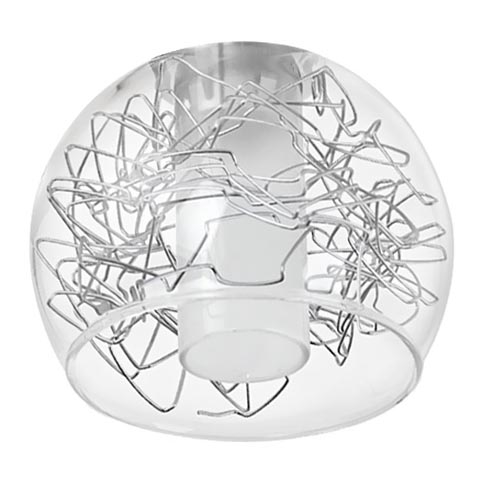 Eglo - Vidro de substituição para candeeiros de parede e de teto BASENTO diâmetro 9 cm