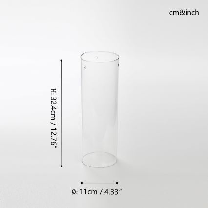 Eglo - Vidro de substituição para candelabro PINTO diâmetro 11 cm exterior