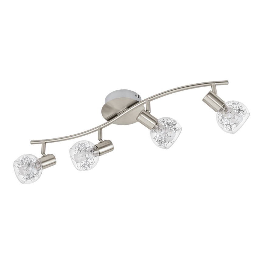Eglo - Vidro de substituição para candeeiro de parede e teto BASENTO diâmetro 9 cm