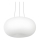 Eglo - Vidro de substituição para lustre, candeeiro de teto e candeeiro	de parede OPTICA diâmetro 45 cm